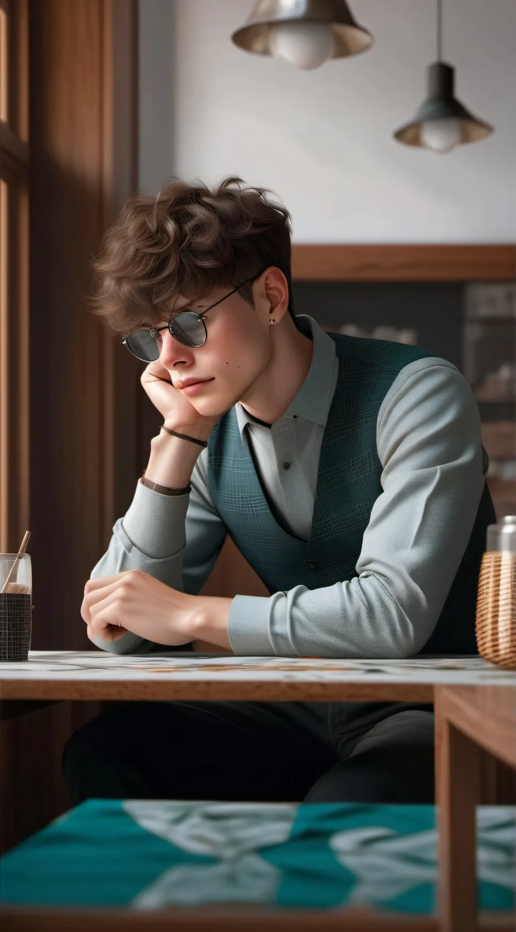 ai character: Max background