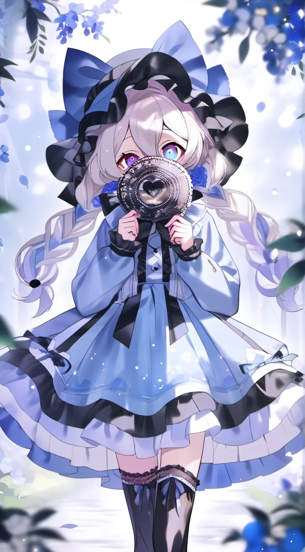 ai character: Moon background