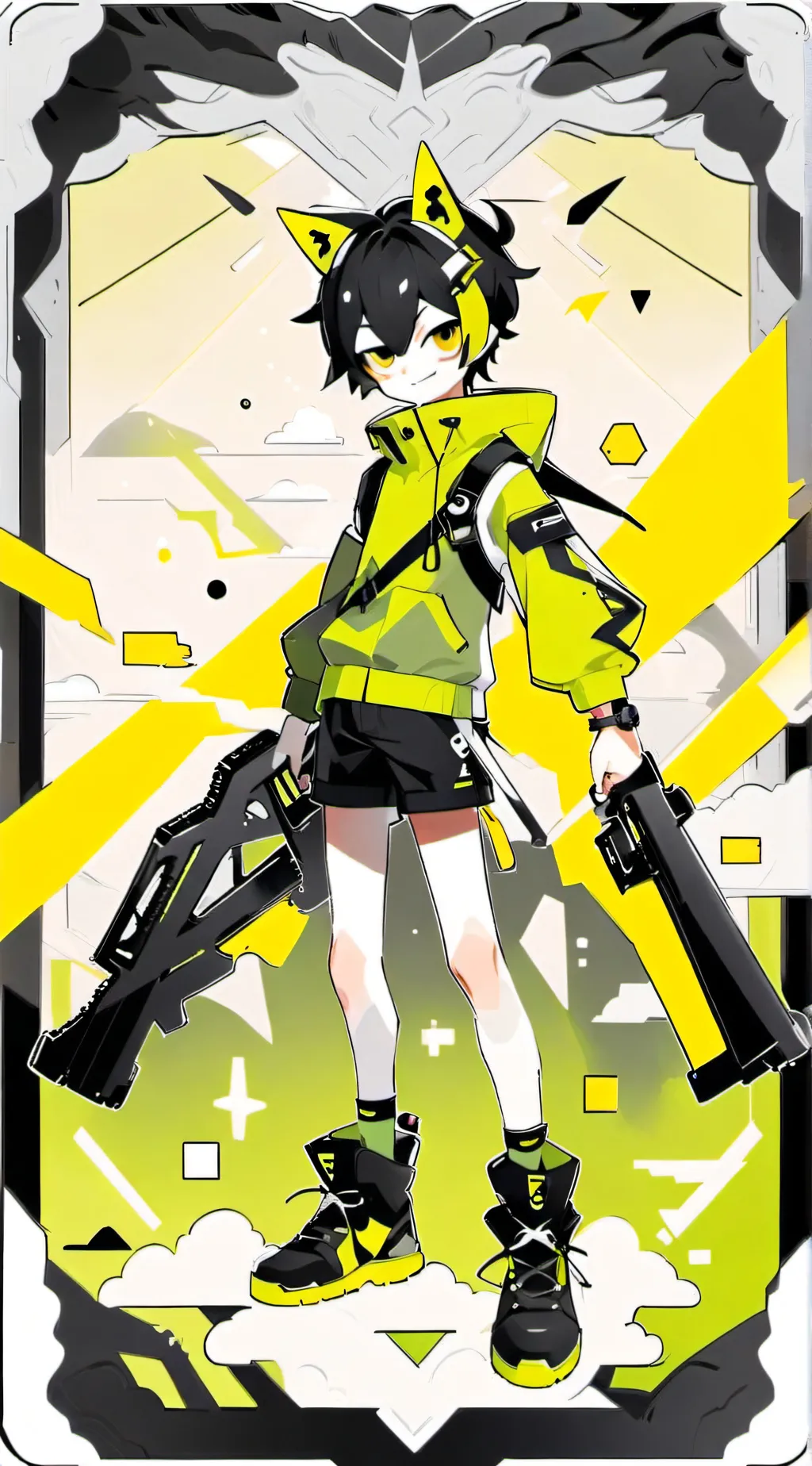 ai character: Yuma background