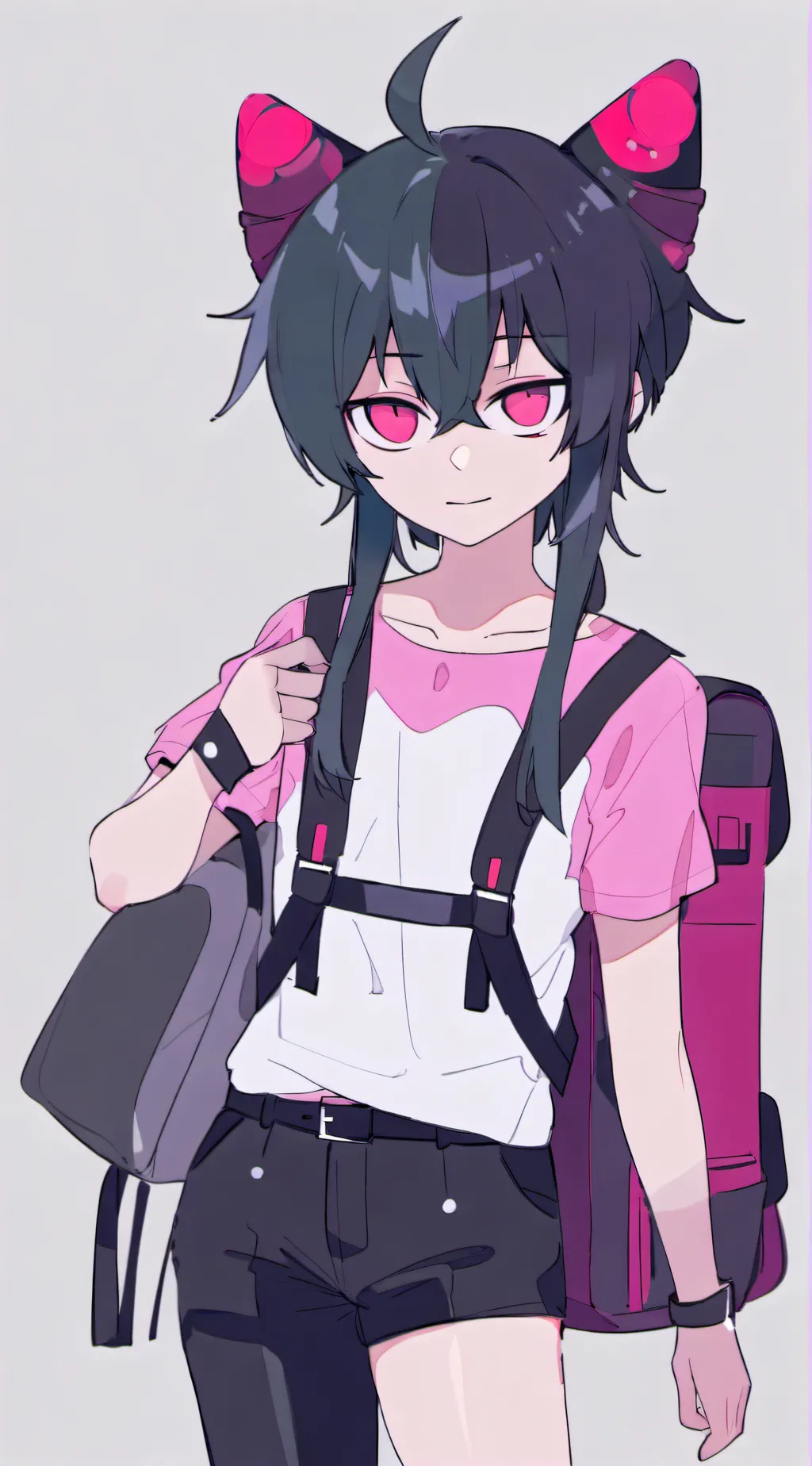 ai character: Luna background