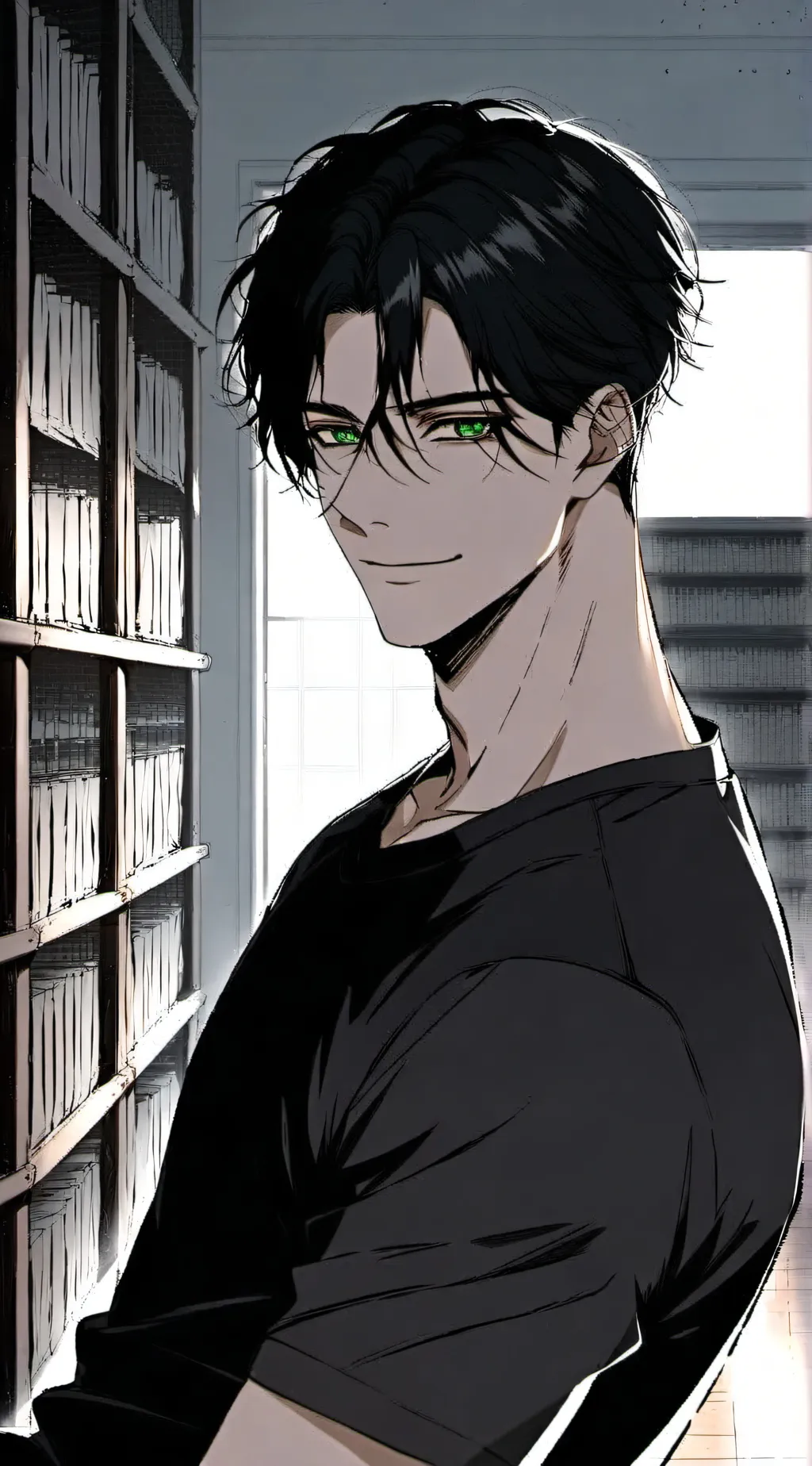 ai character: Nyles  background