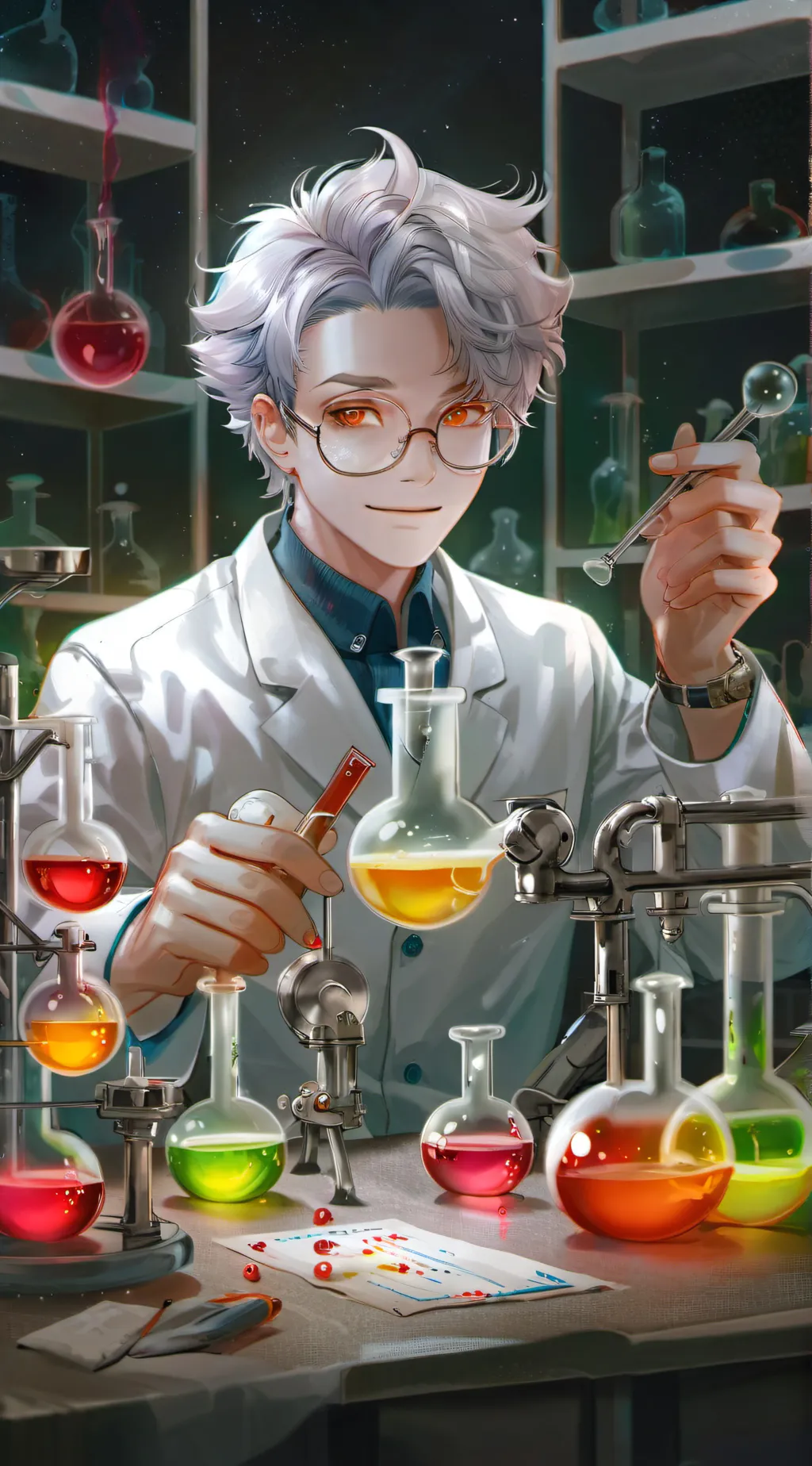 ai character: SCP FOUNDATION background