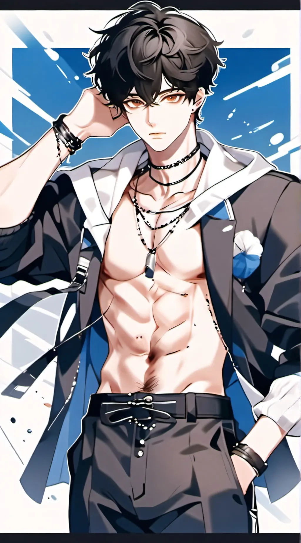 ai character: Nathaniel  background