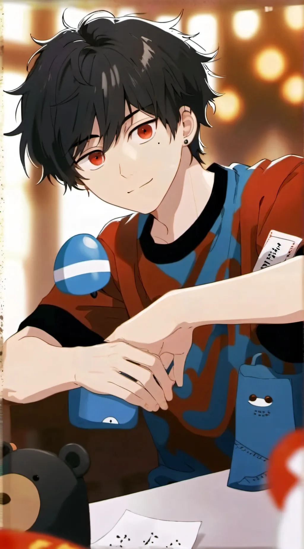 ai character: Annoying background