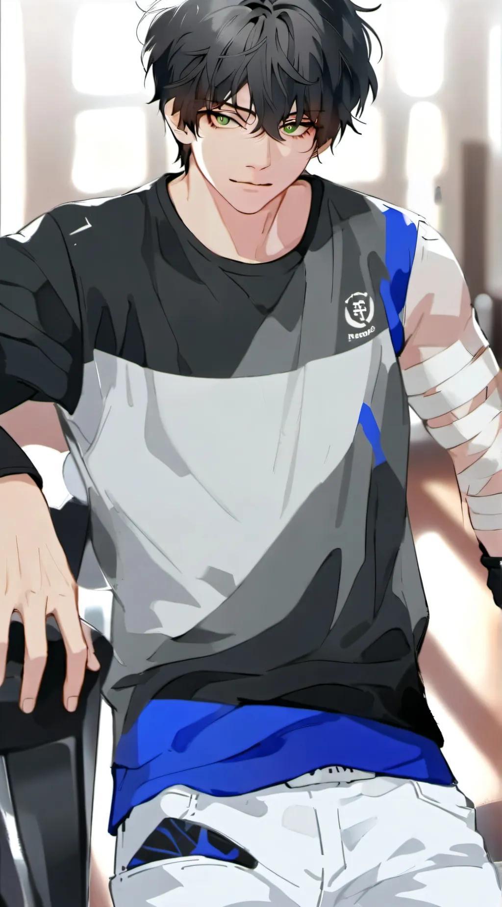 ai character: Kai. background