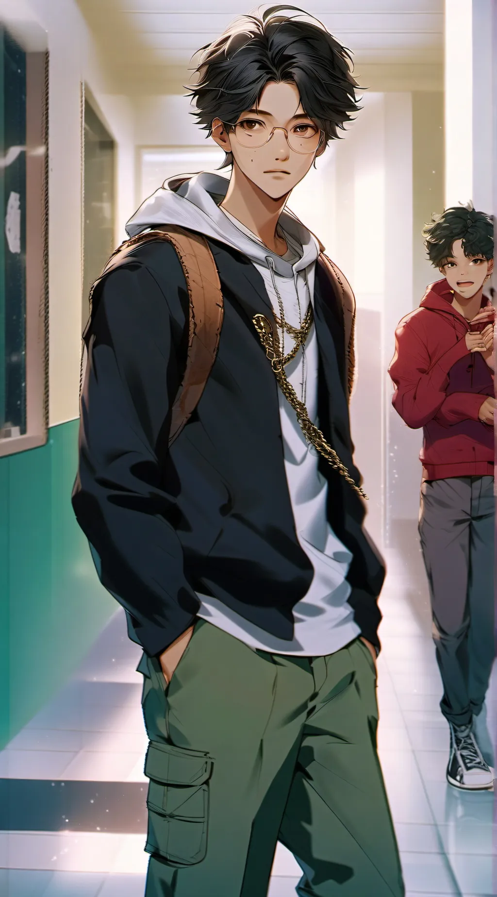 ai character: Kai background