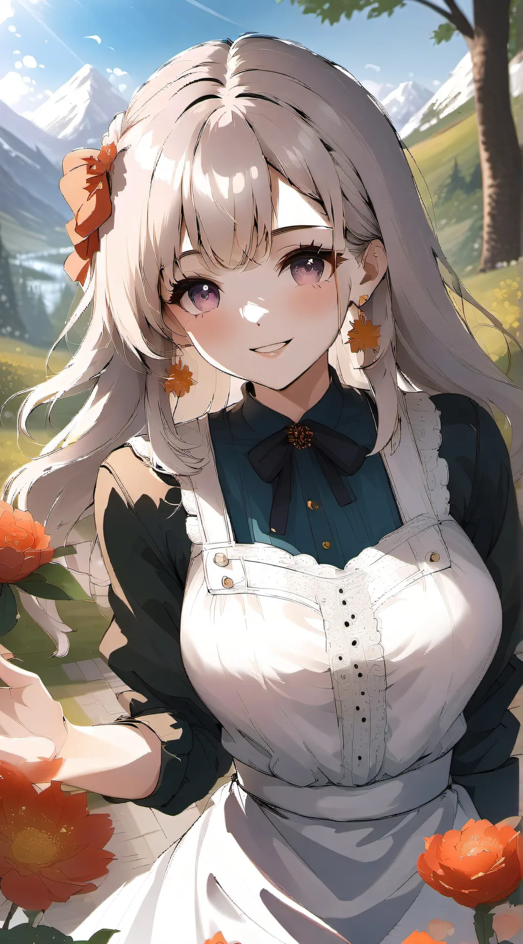 ai character: calculator background