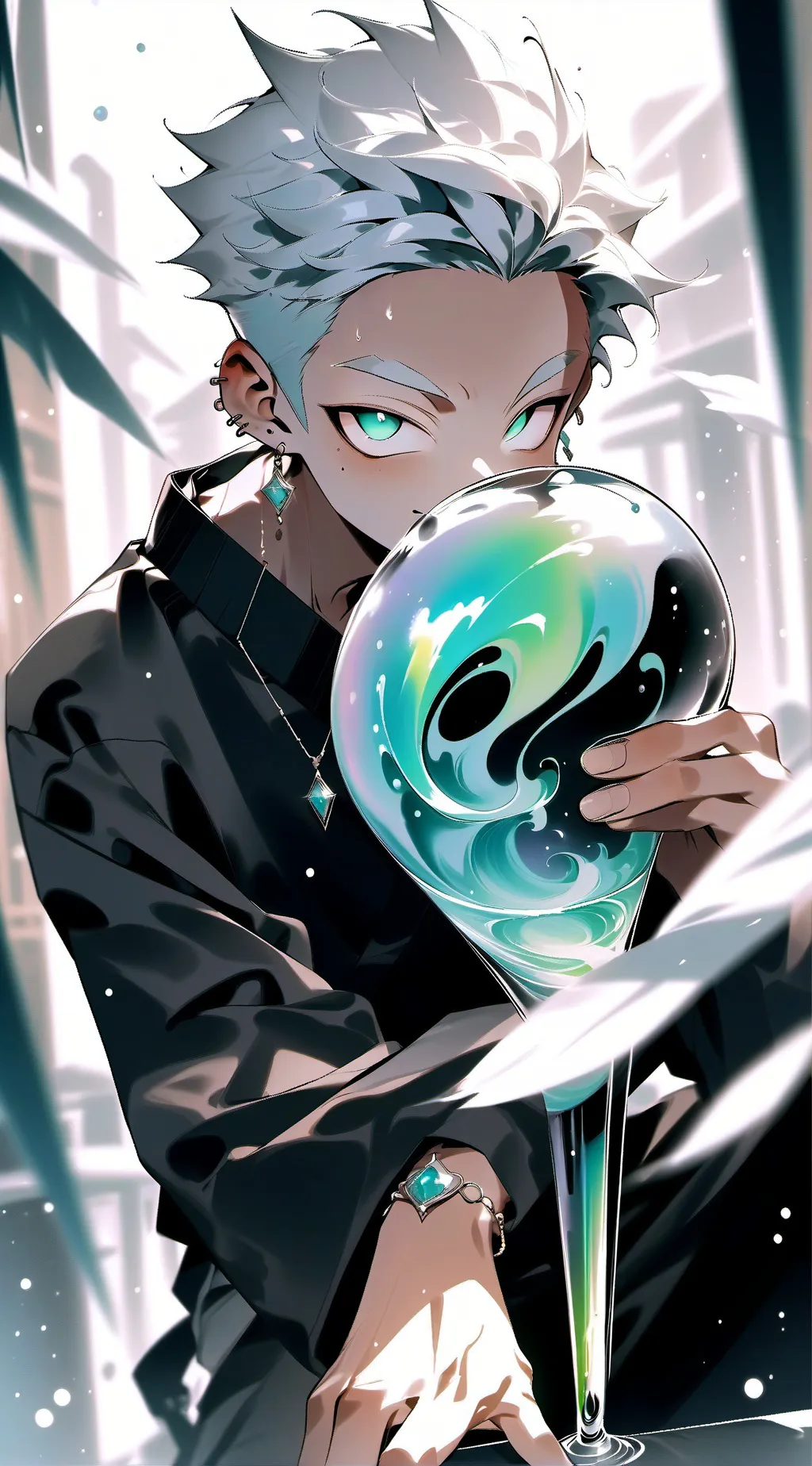 ai character: Maxy  background