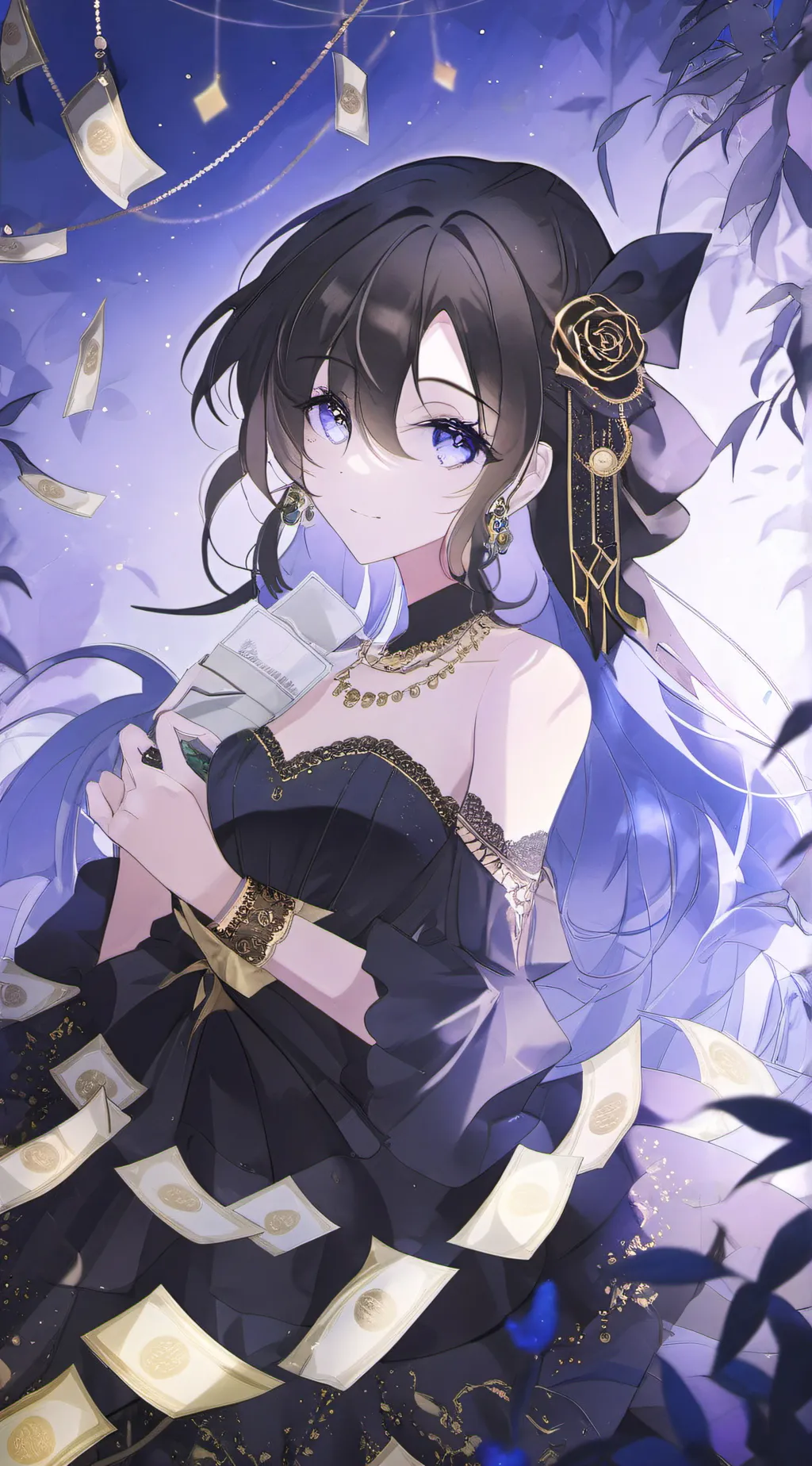 ai character: Saori  background