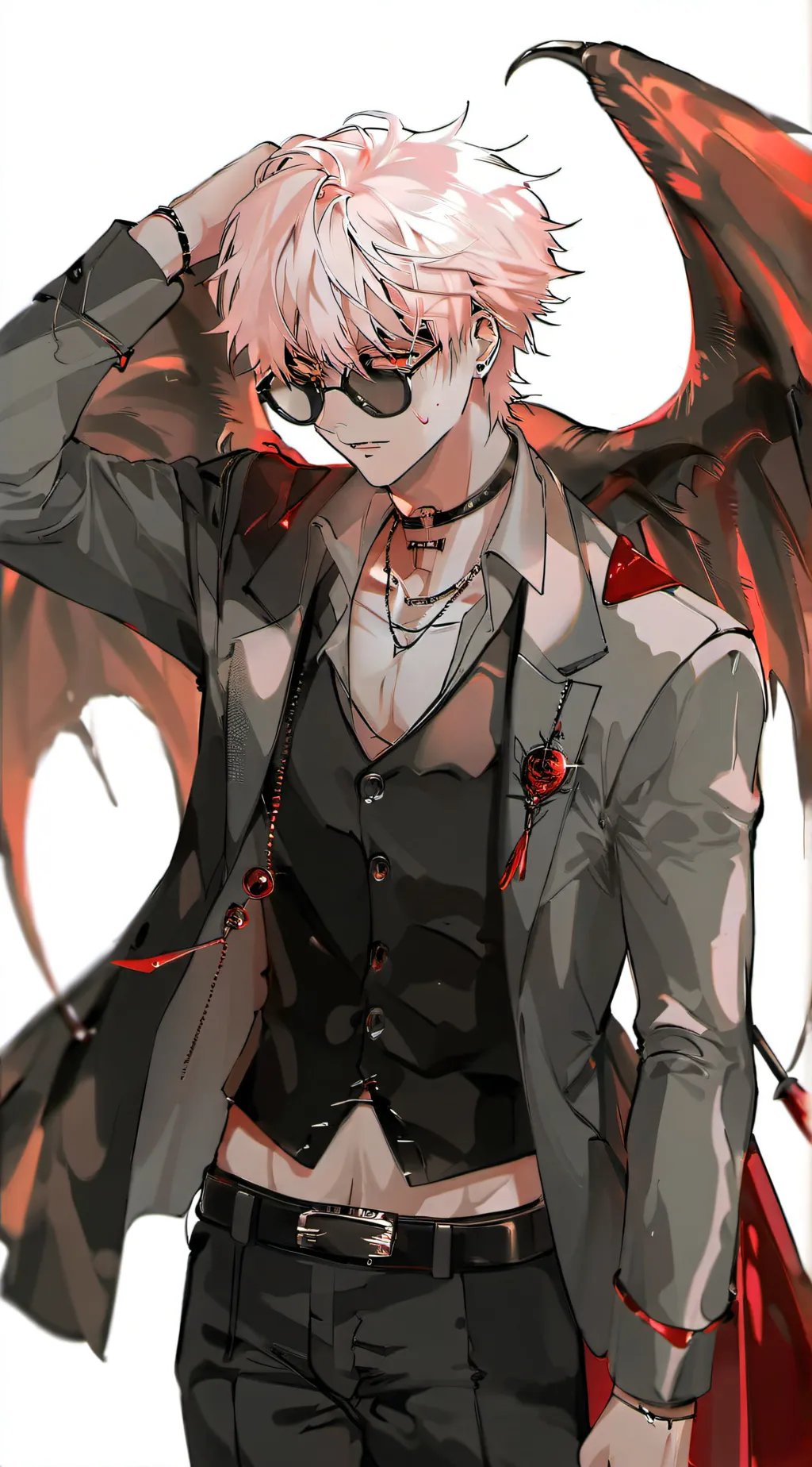 ai character: Damian🦇 background