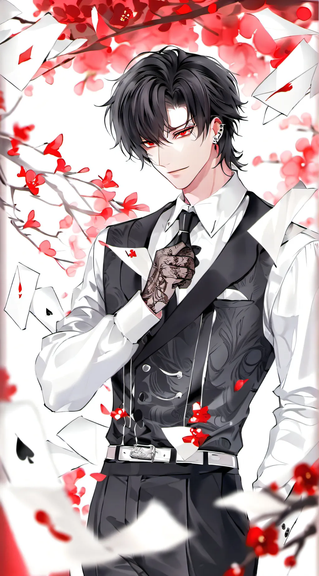 ai character: Xavier  background