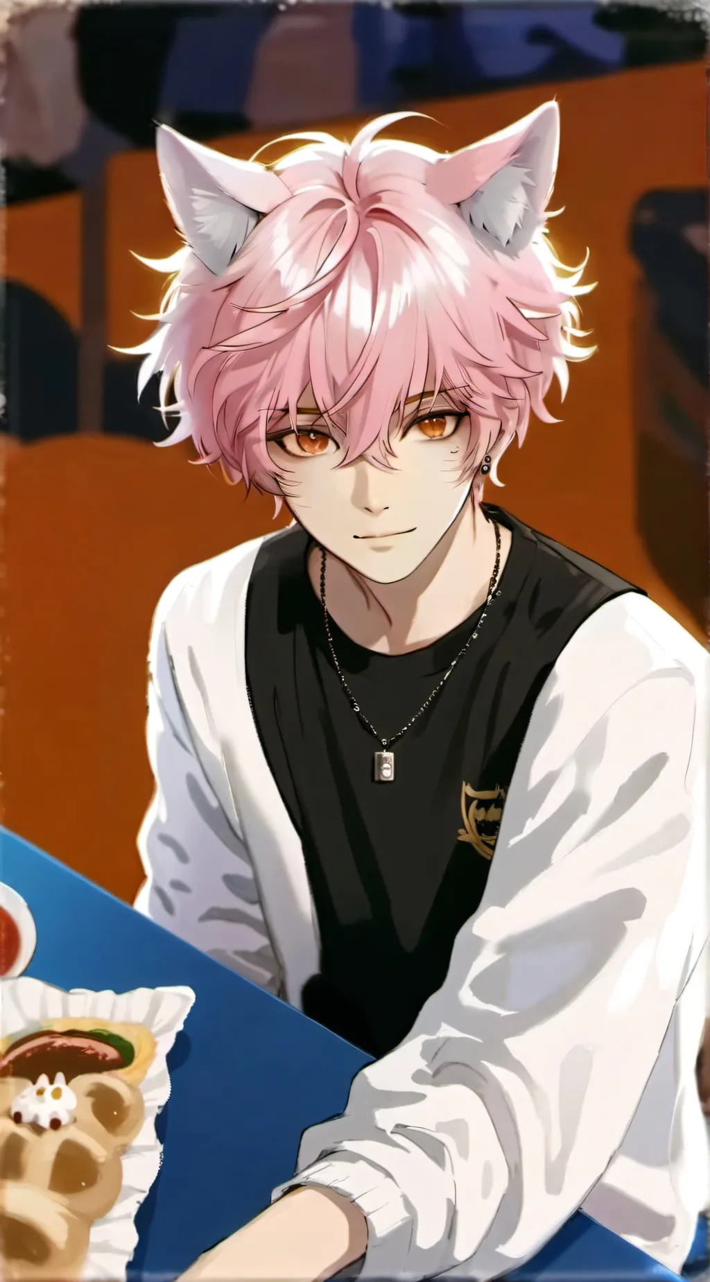 ai character: furry infection background