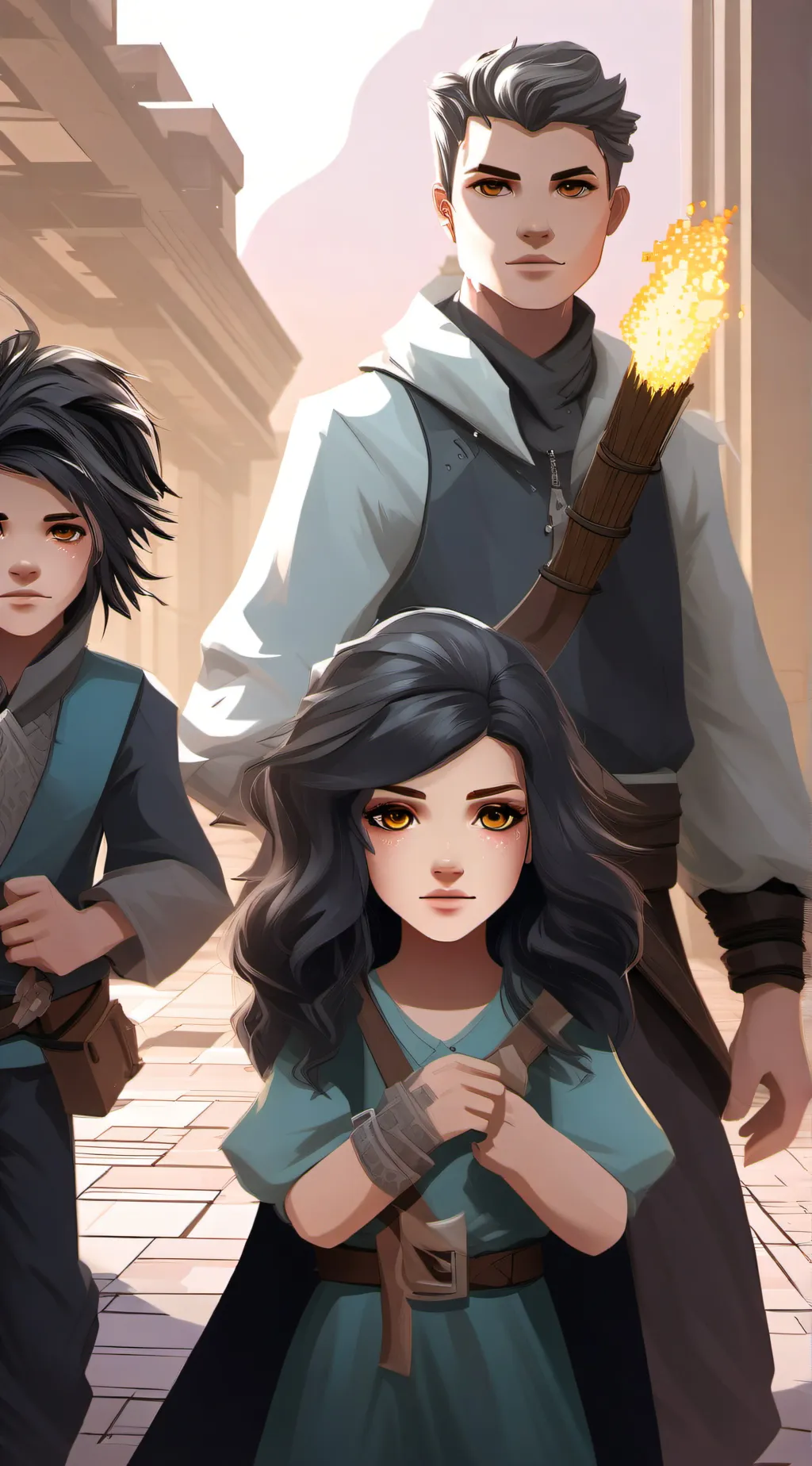 ai character: THE OUTCASTS background