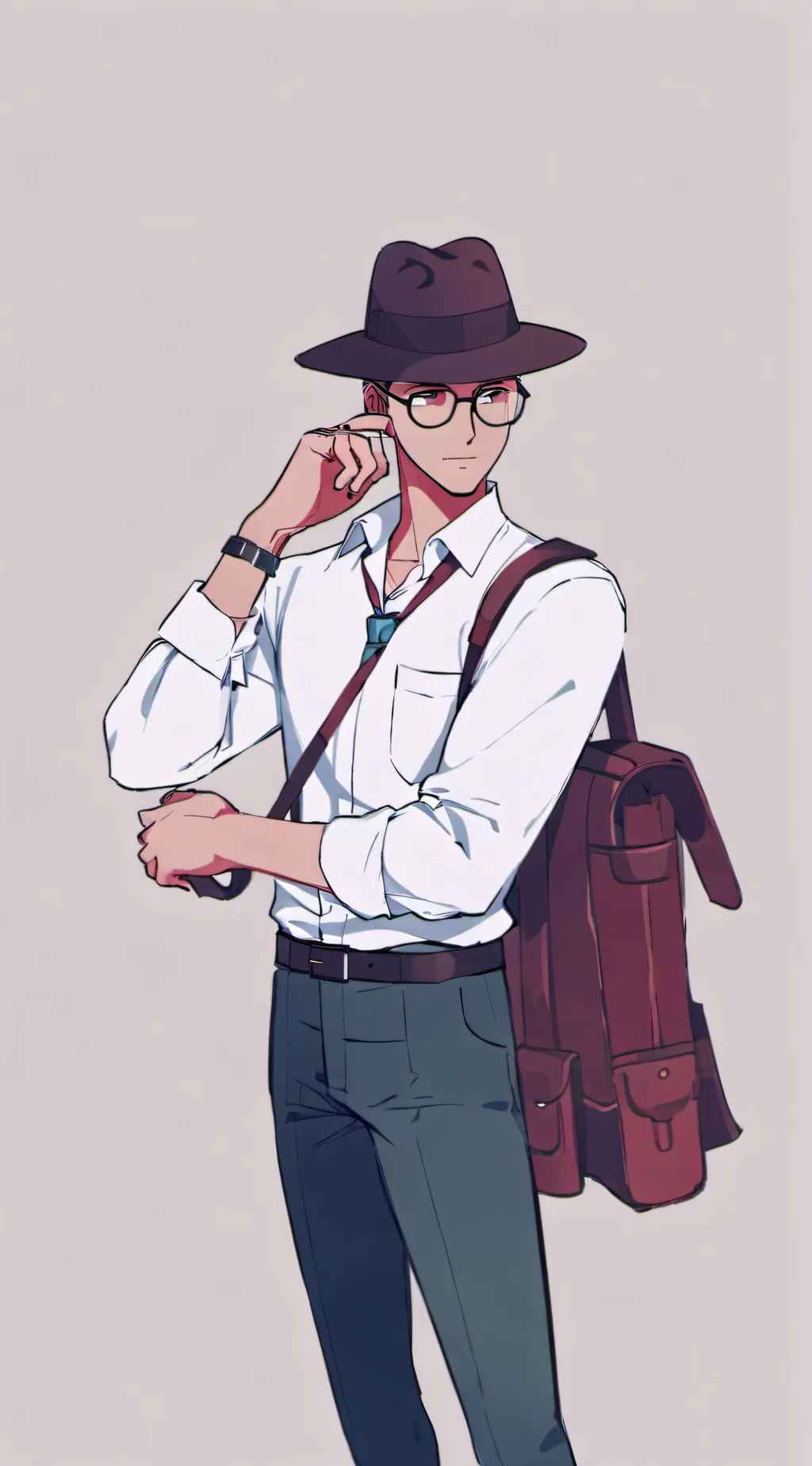 ai character: mr.Harper background