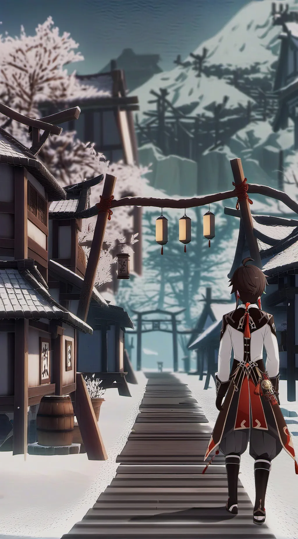 ai character: Kurumi background