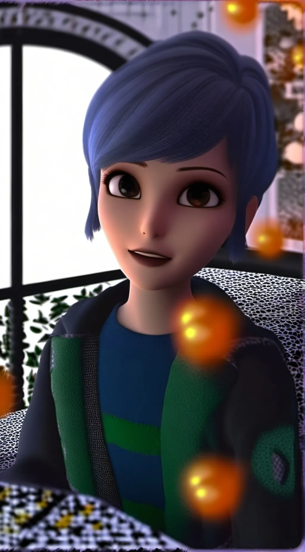 ai character: Marinette background