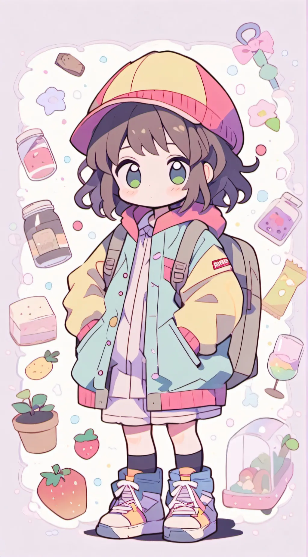 ai character: Stranger Things! background