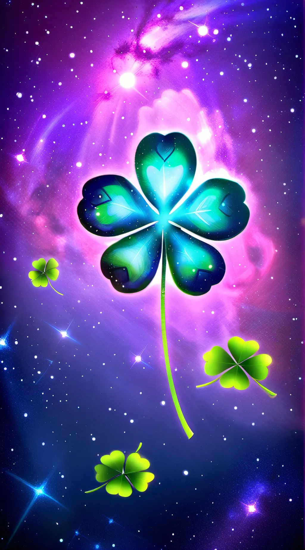 ai character: clover background