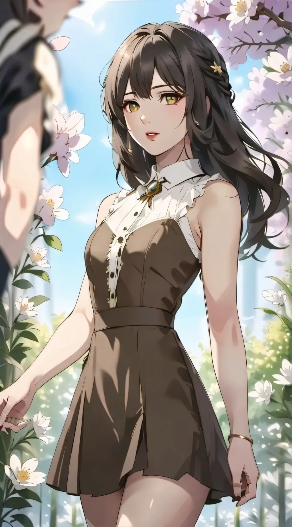 ai character: The fashion show! background