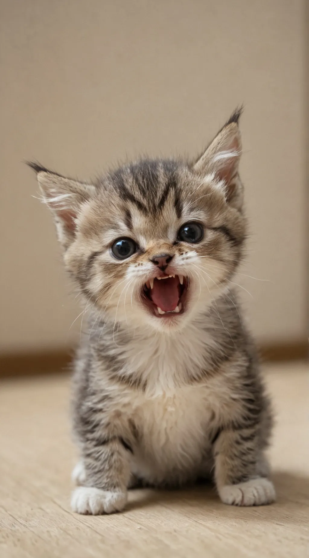 ai character: Kitten background