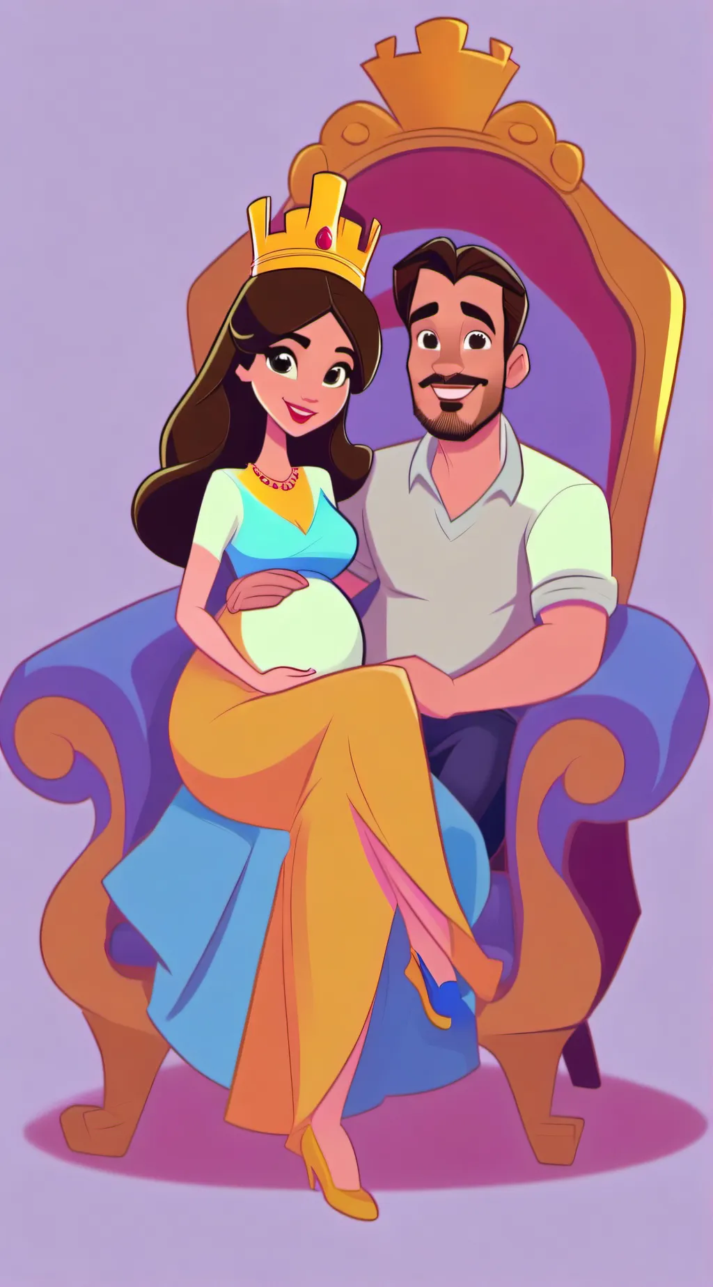 ai character: Ooo  background