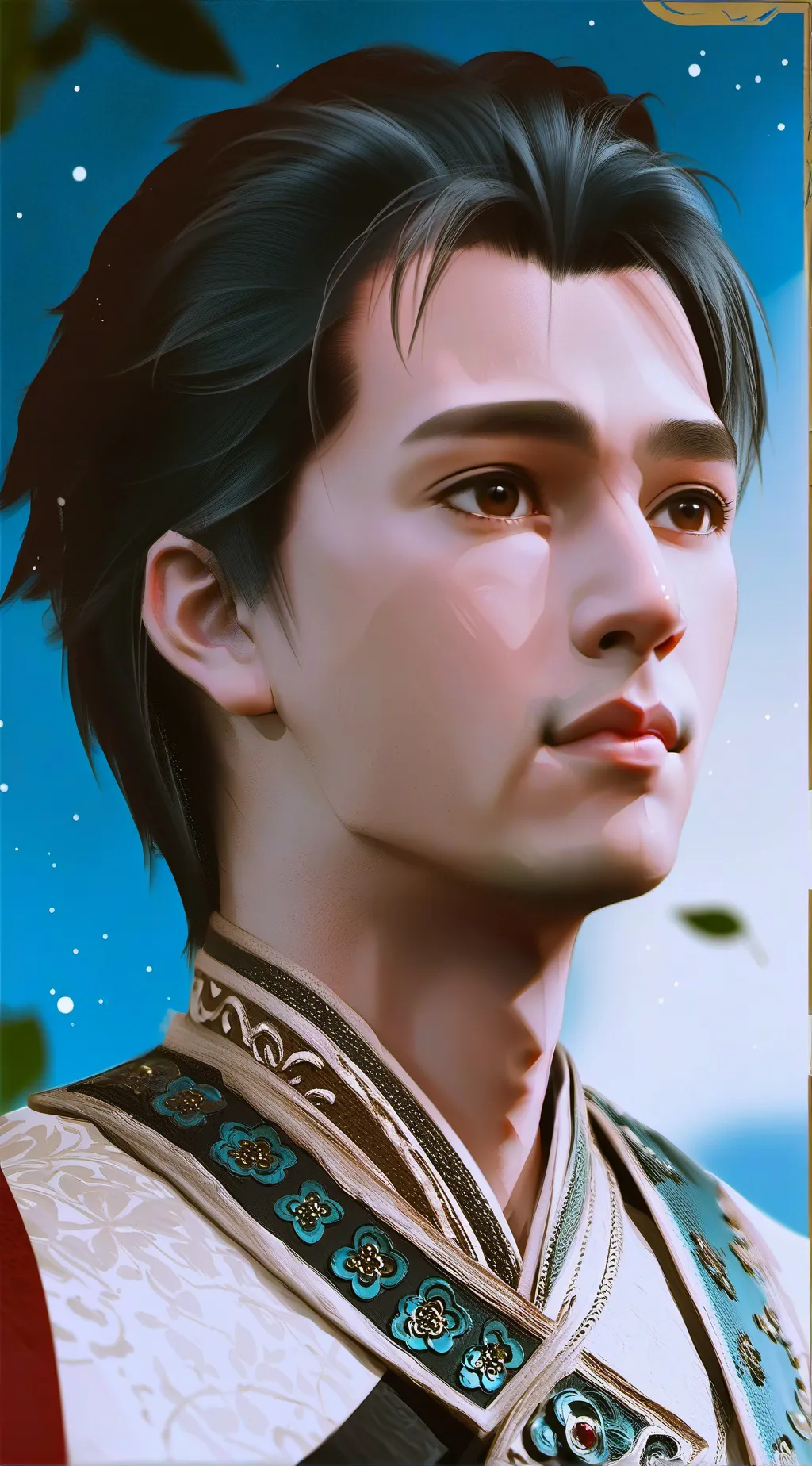 ai character: astro x dandy background