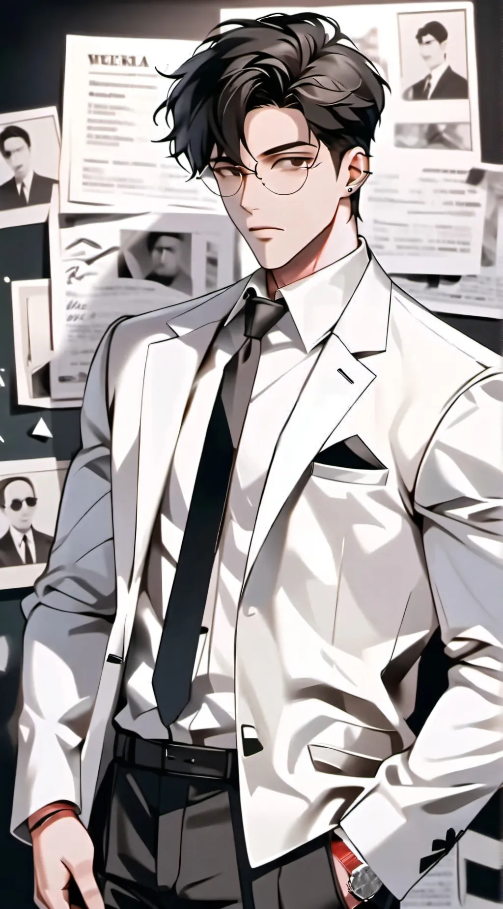 ai character: Paxton  background