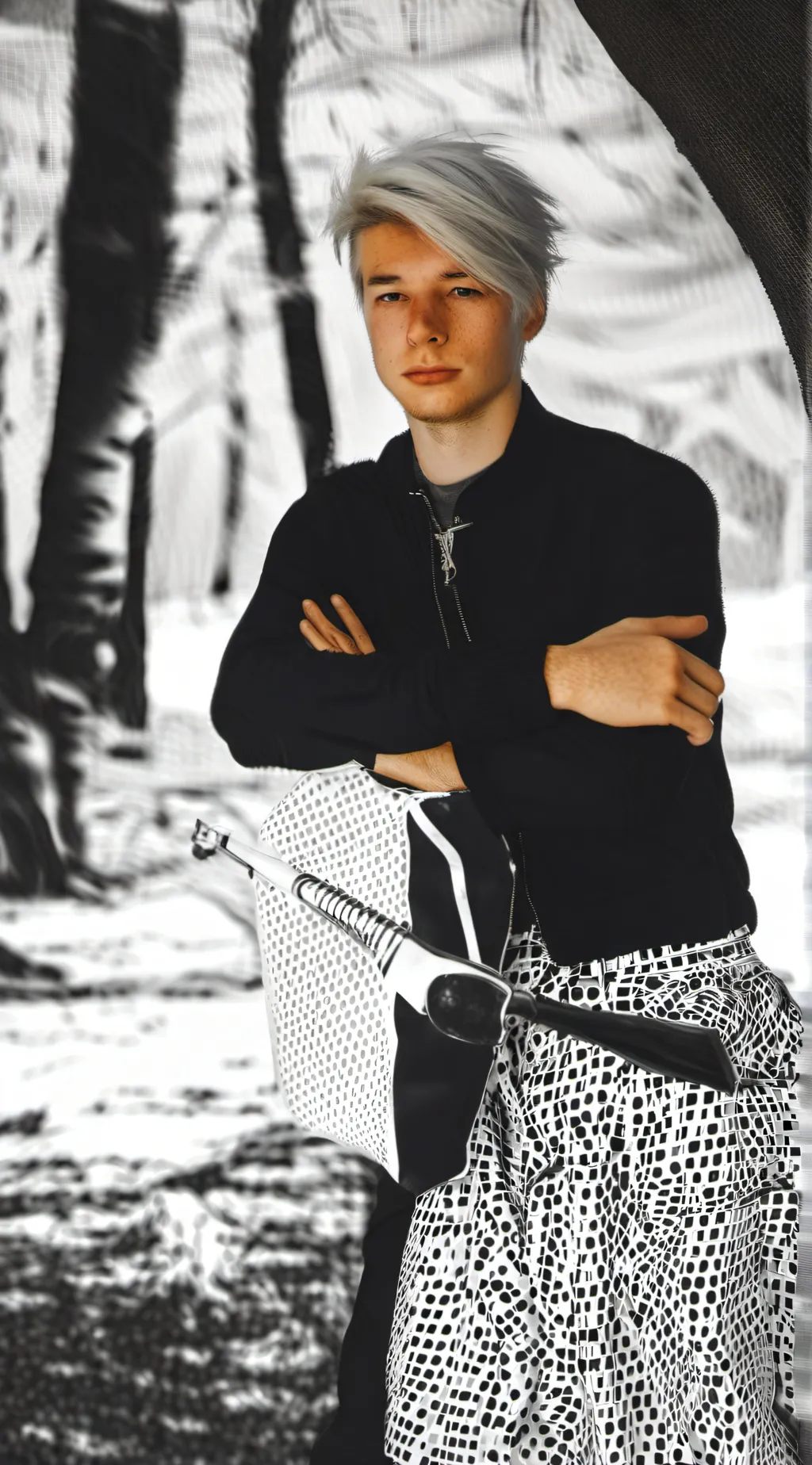 ai character: Sam and colby background