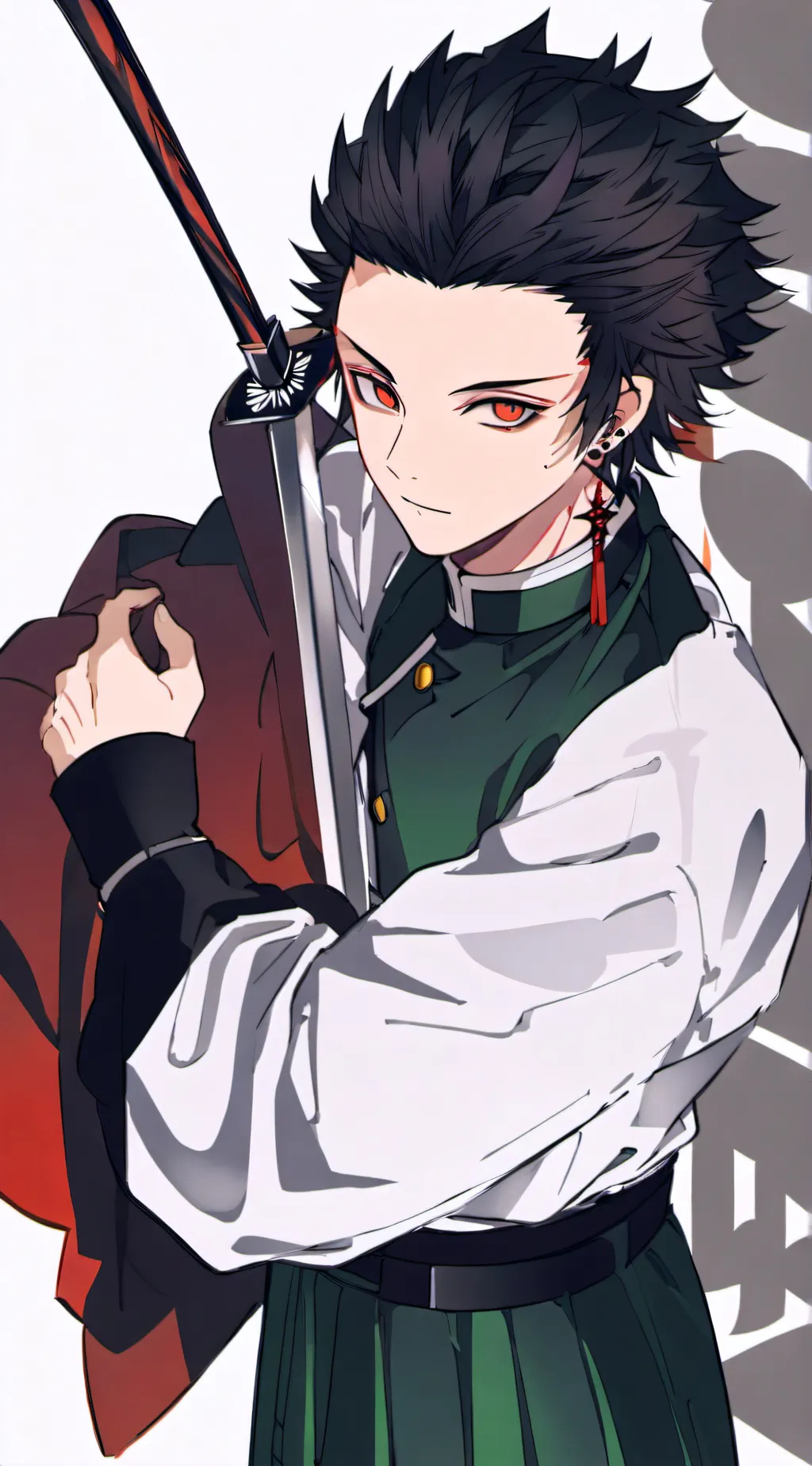 ai character: Demon slayer background