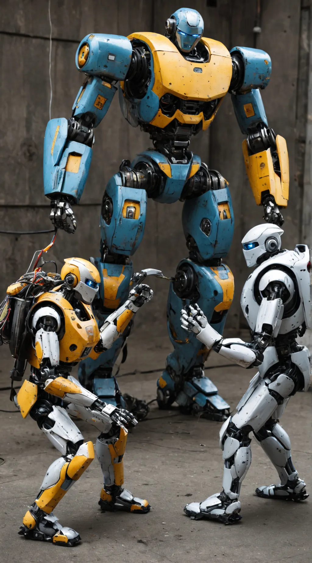 ai character: cyn fight background