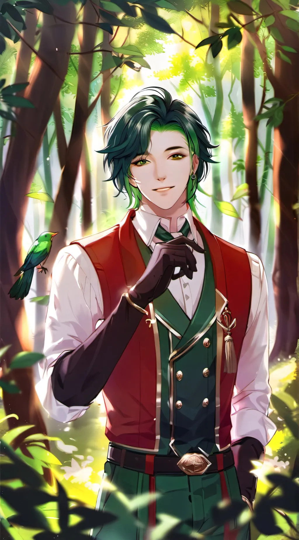 ai character: MHA background