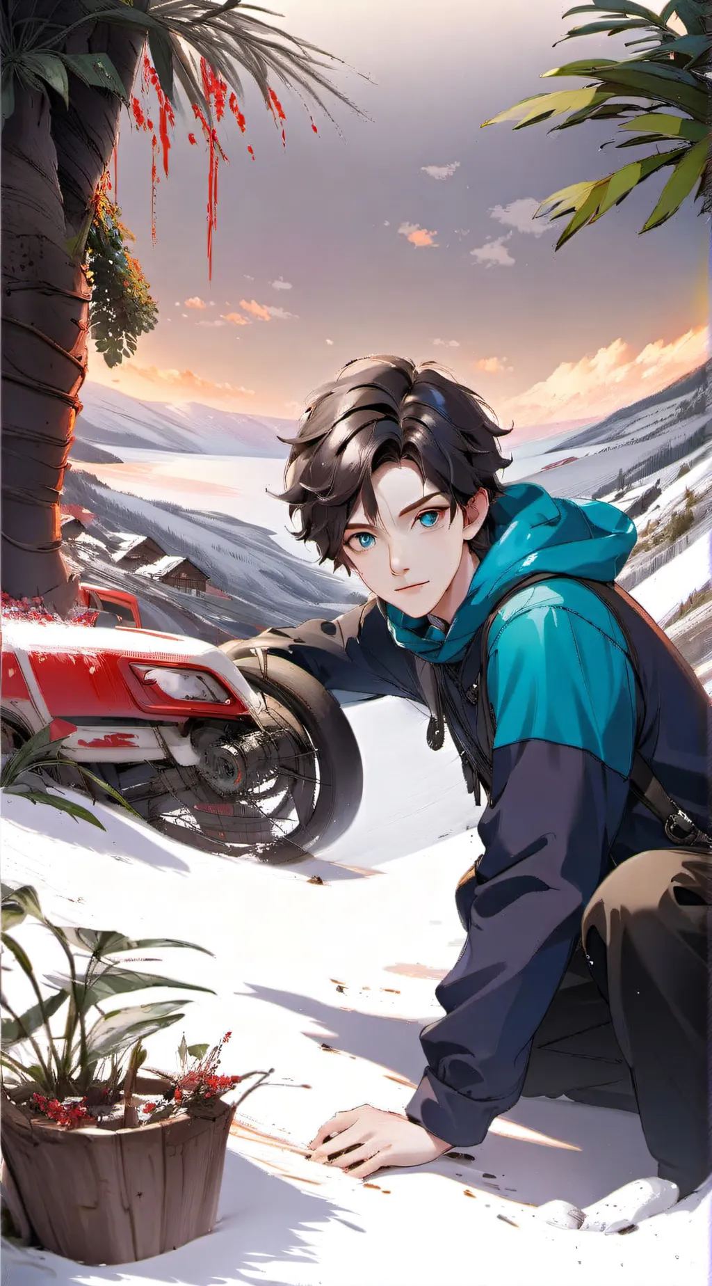 ai character: Cooper background