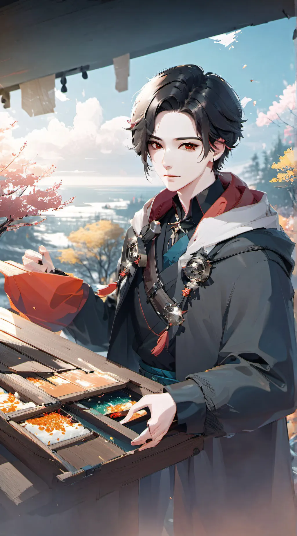 ai character: jake (your bf) background