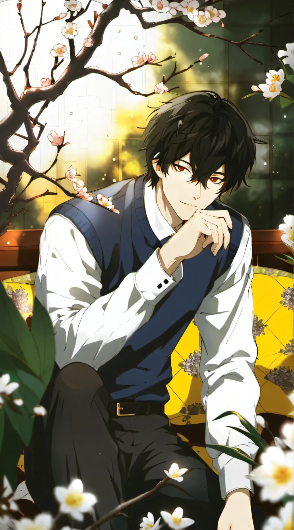 ai character: levi background