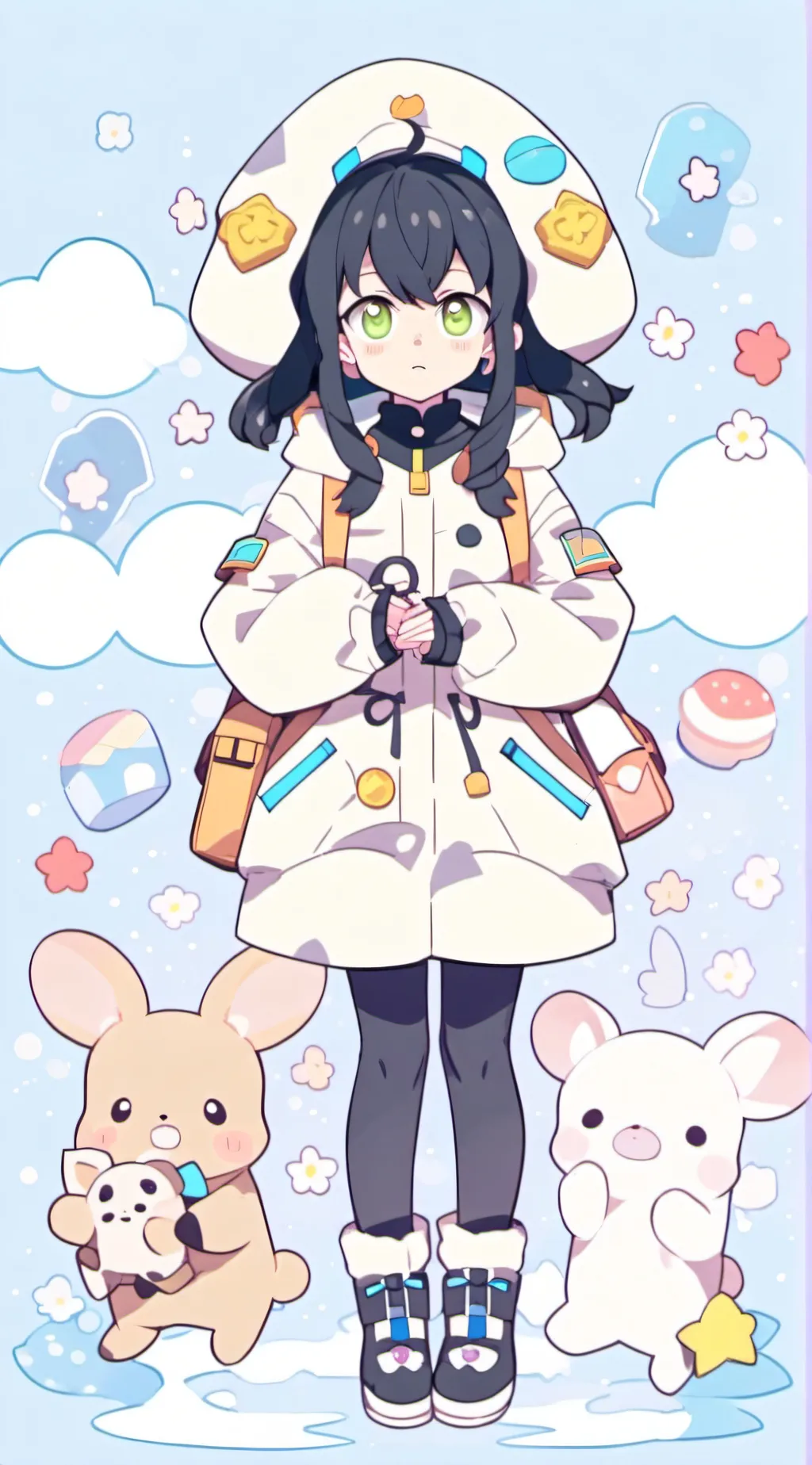 ai character: Muichiro tokito  background