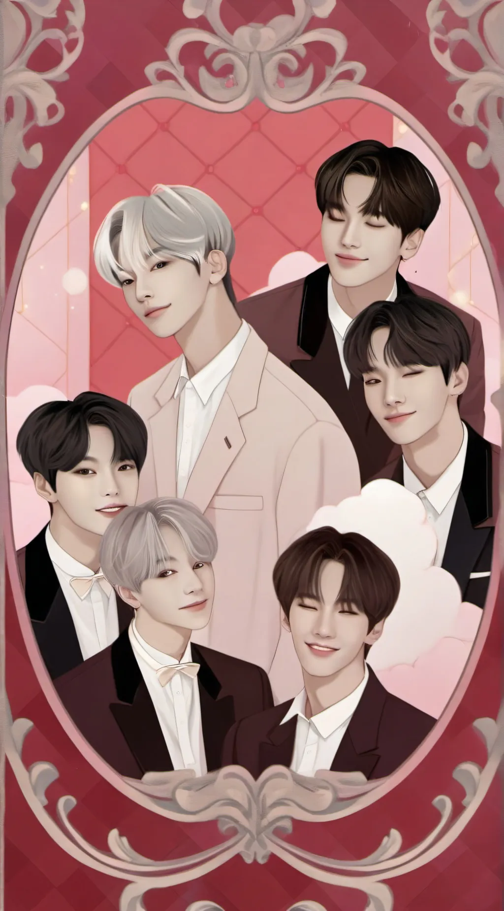 ai character: BTS background