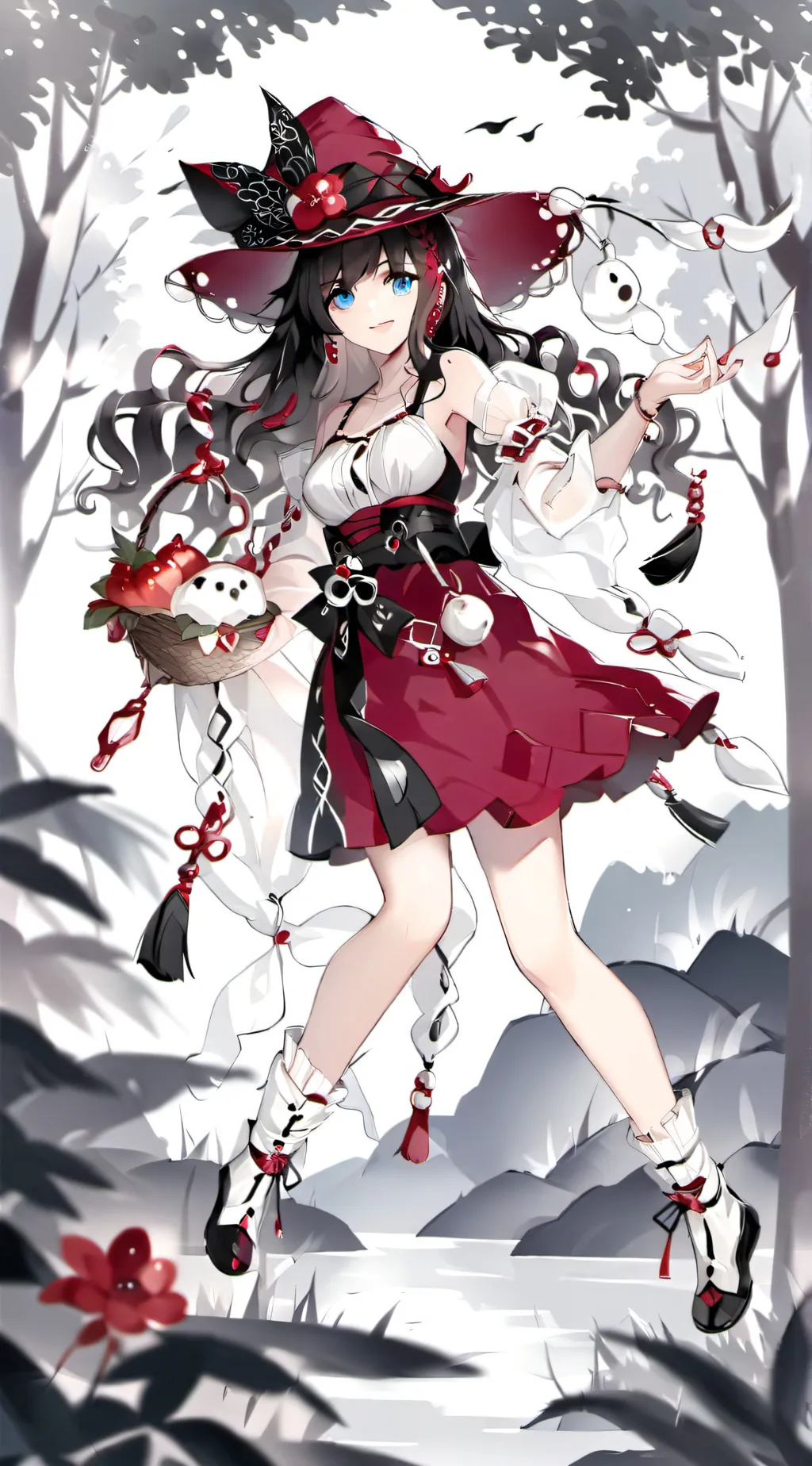 ai character: Brie Uzumaki  background