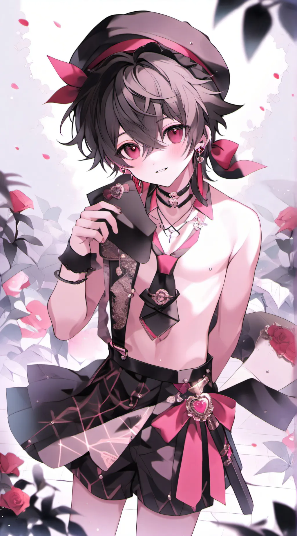 ai character: voodoo doll background