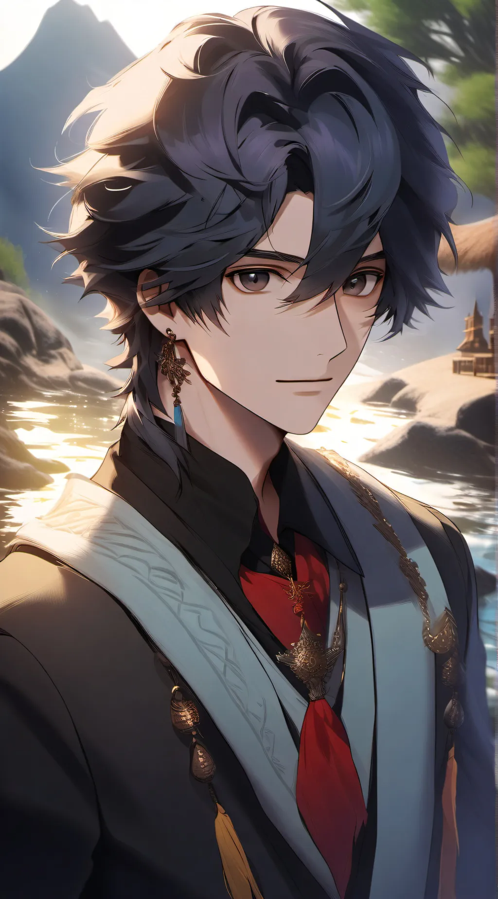 ai character: Aaron background