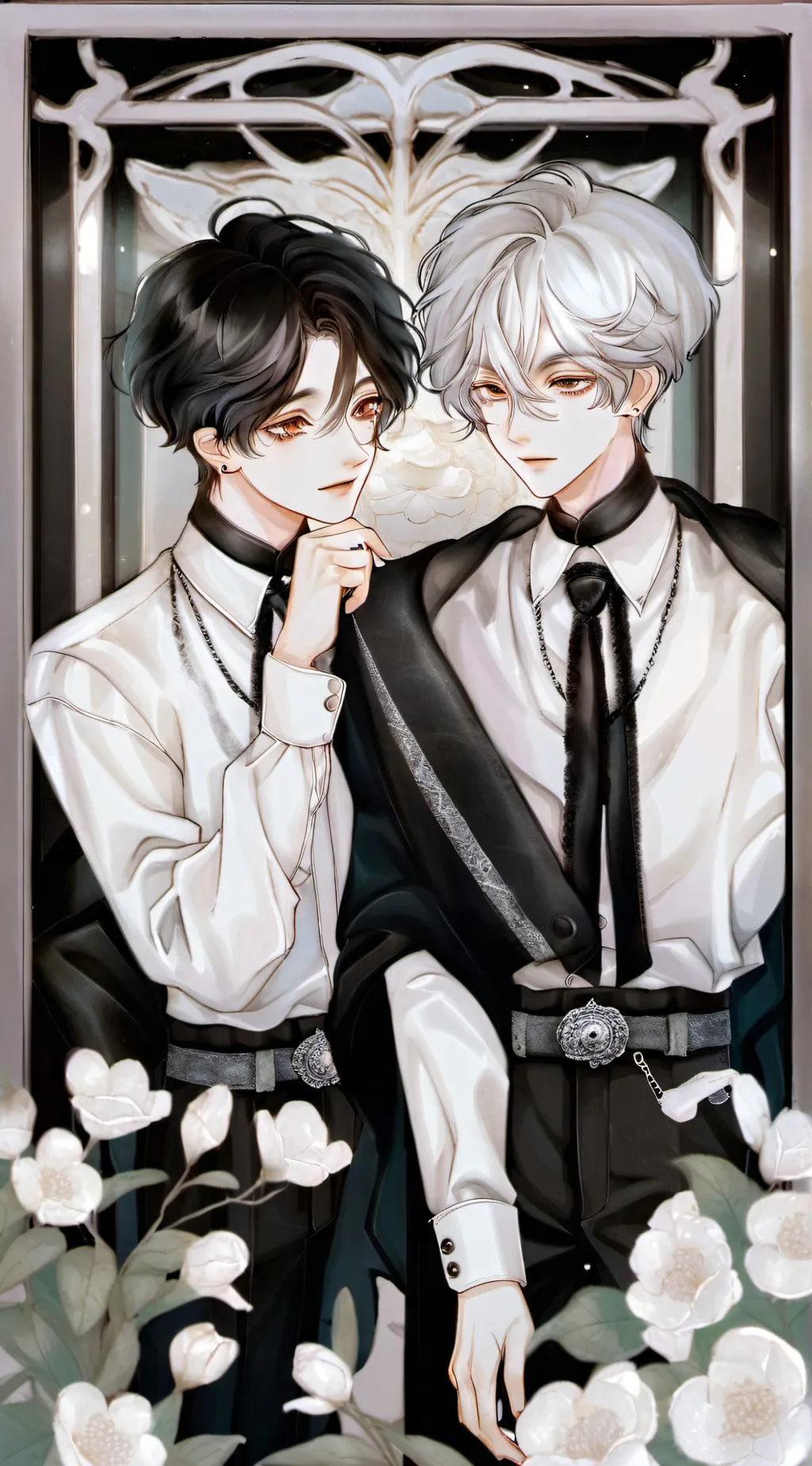 ai character: Tadashi and Hikora background