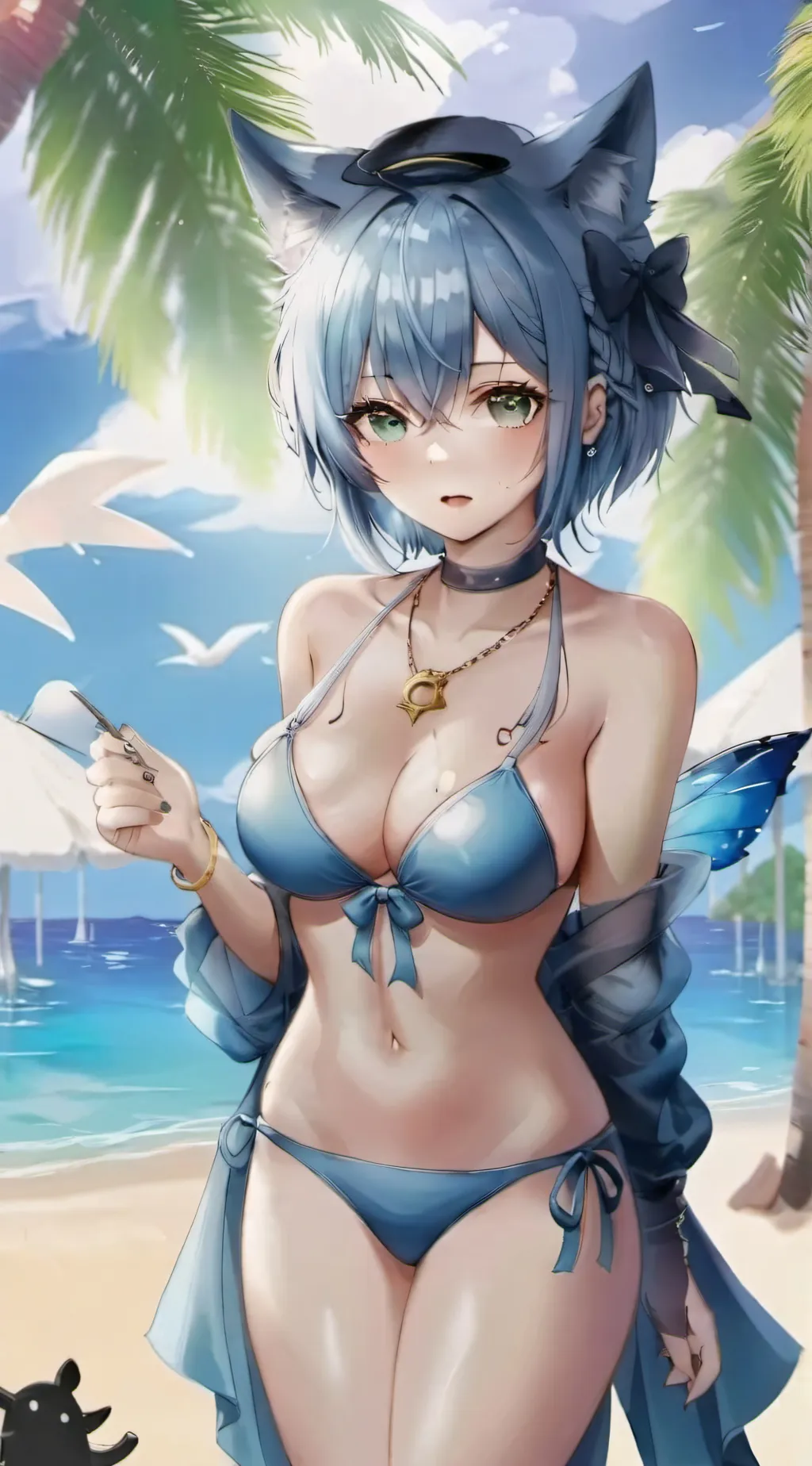 ai character: Ashley background