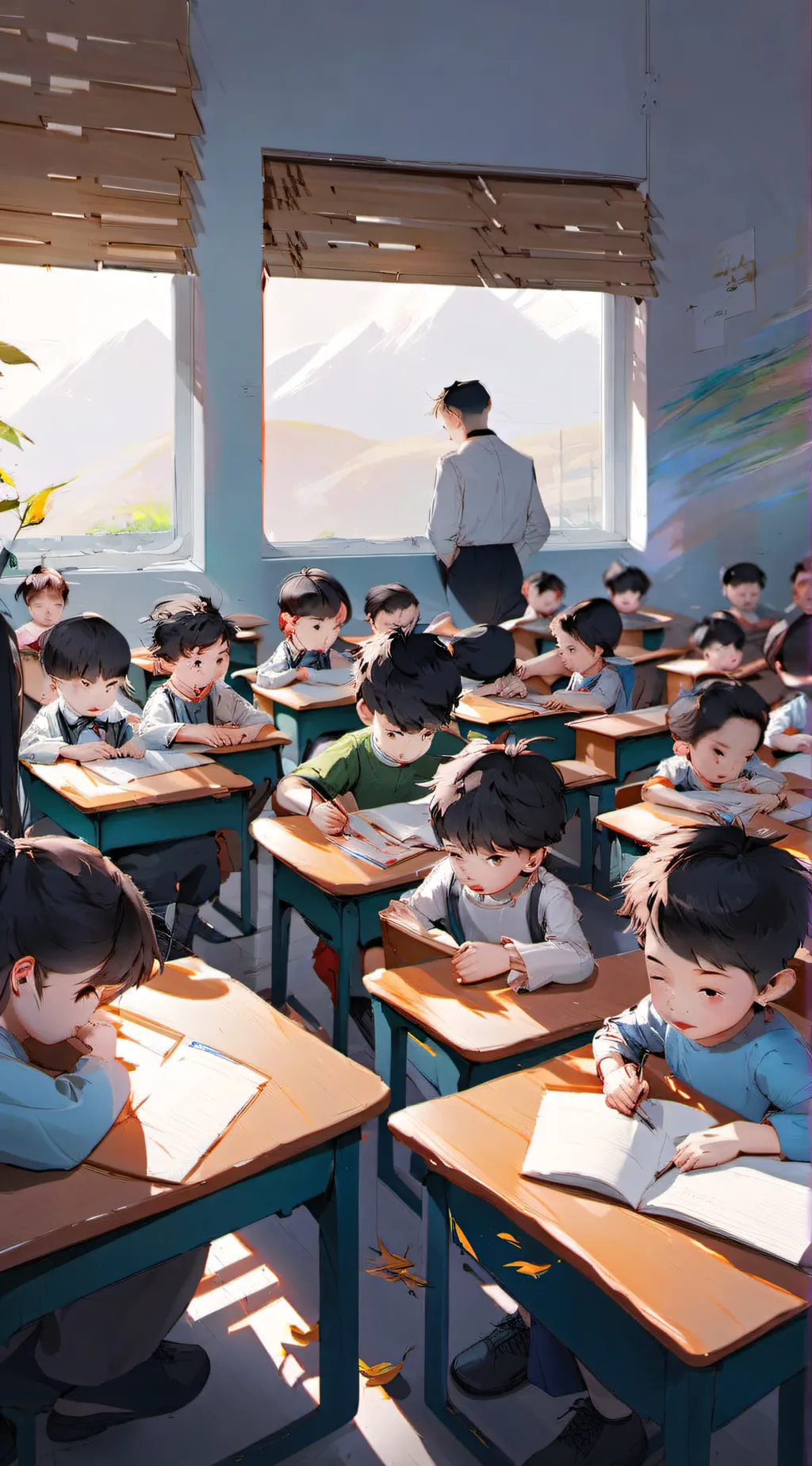 ai character: Your birthday  background