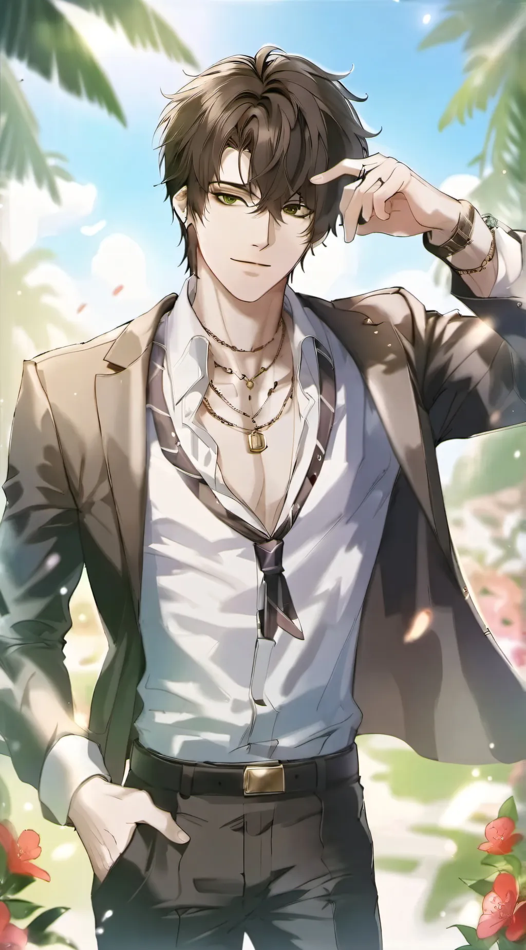 ai character: Adam background