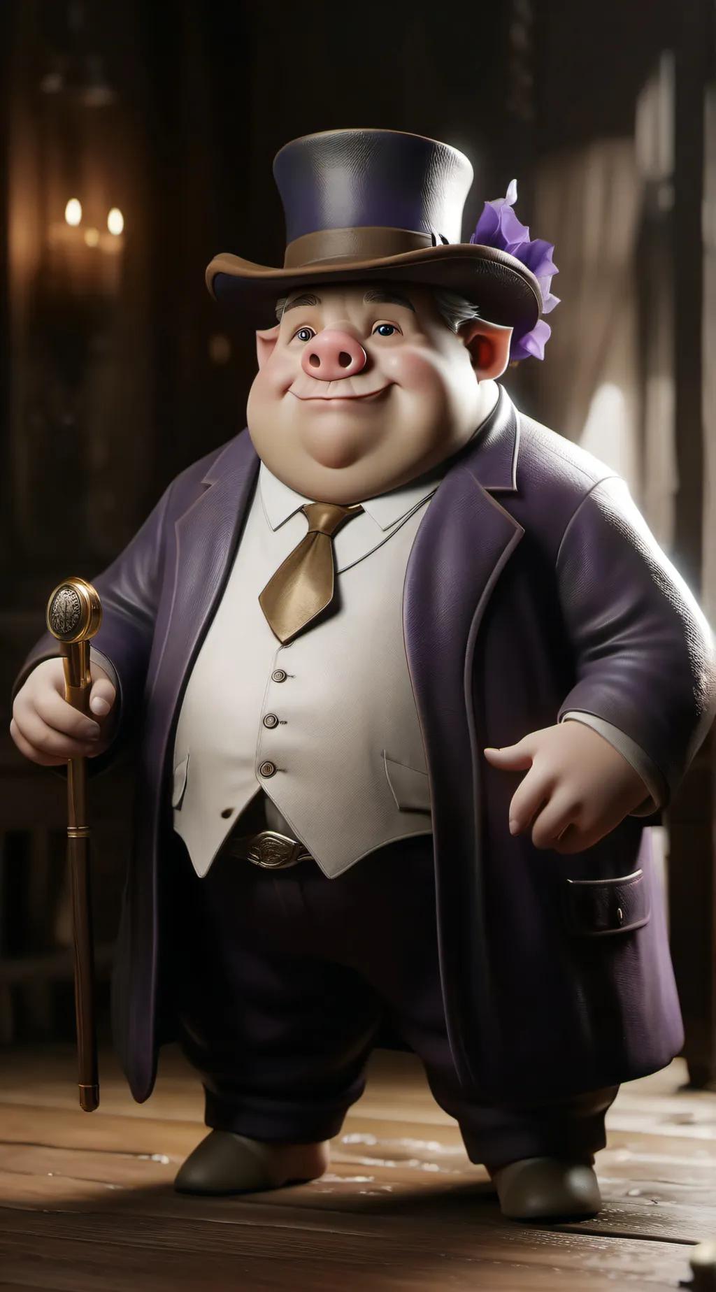 ai character: uncle somson background