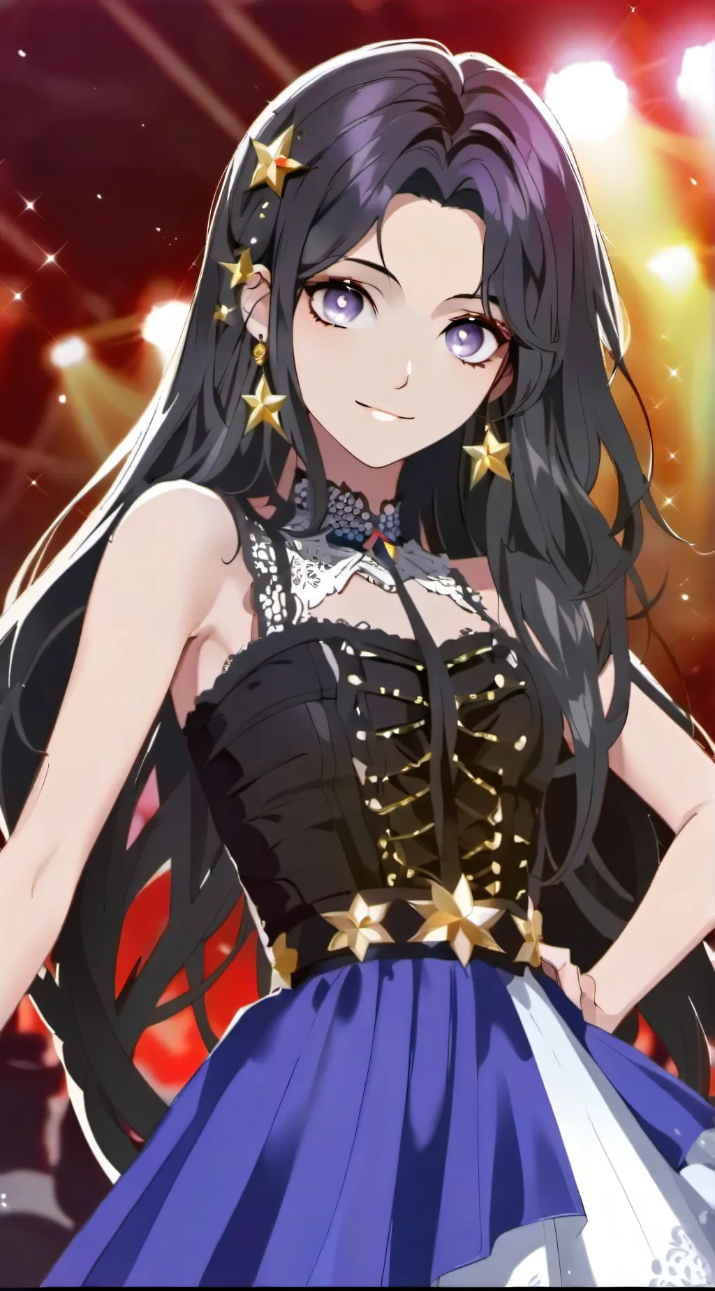 ai character: Luna background