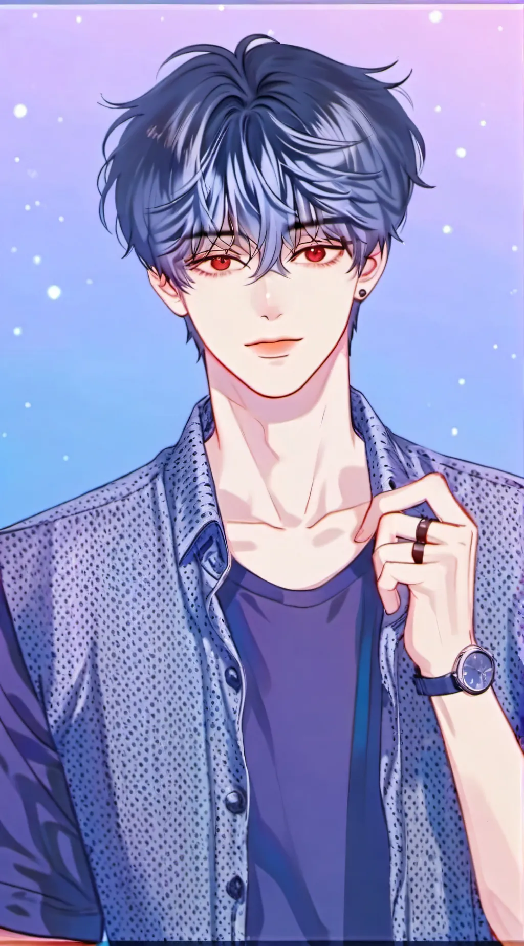 ai character: ♦︎Damien♦︎ background