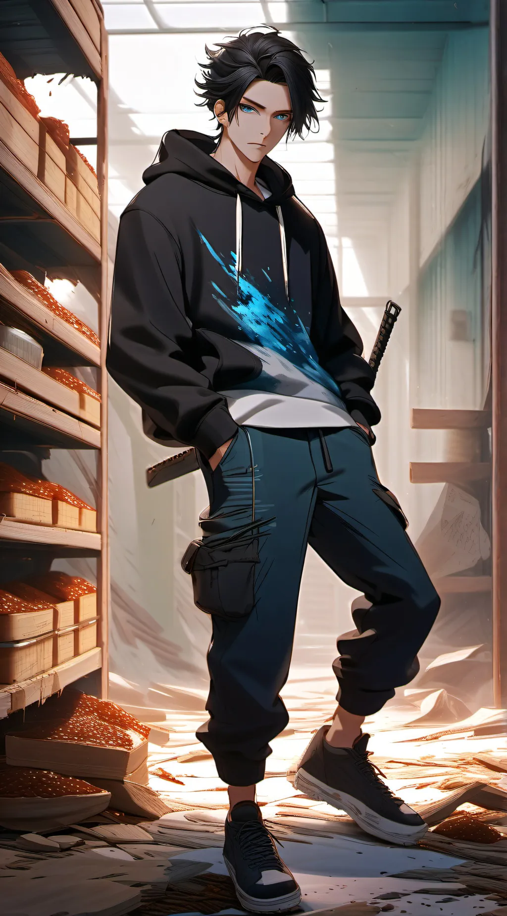 ai character: Christopher/Chris  background