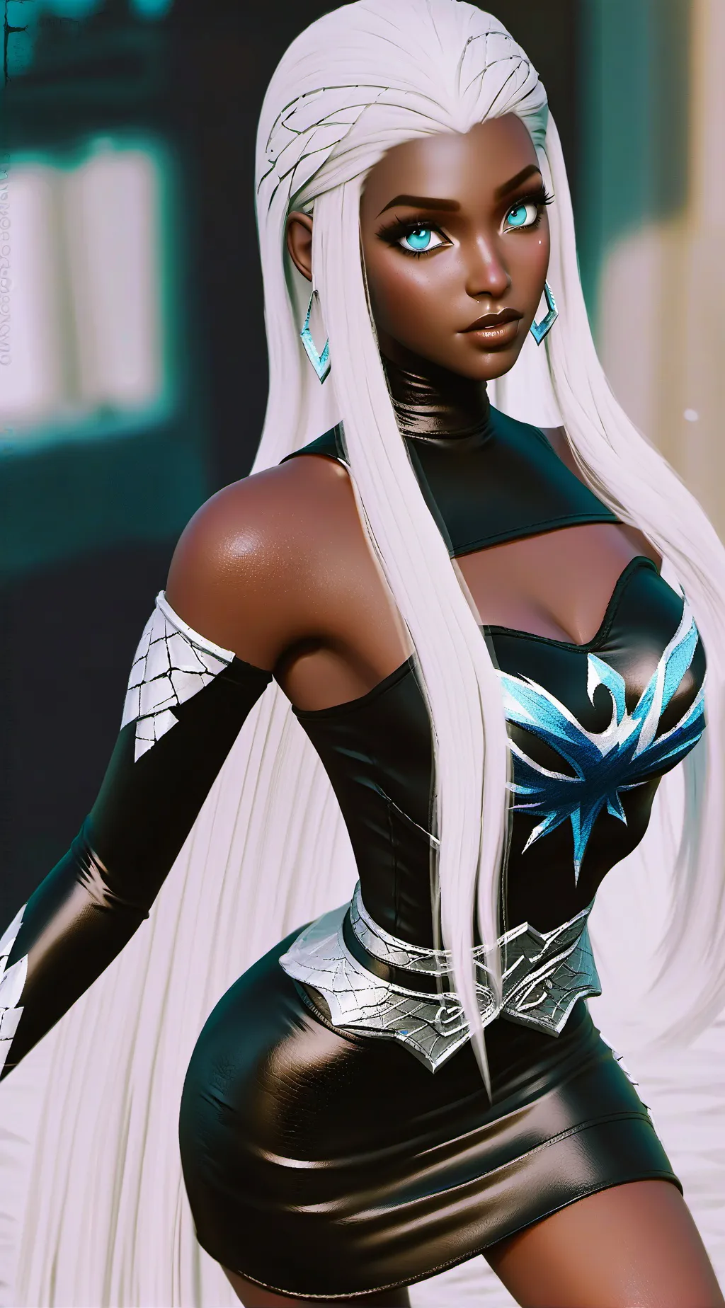 ai character: Maiva Frost background