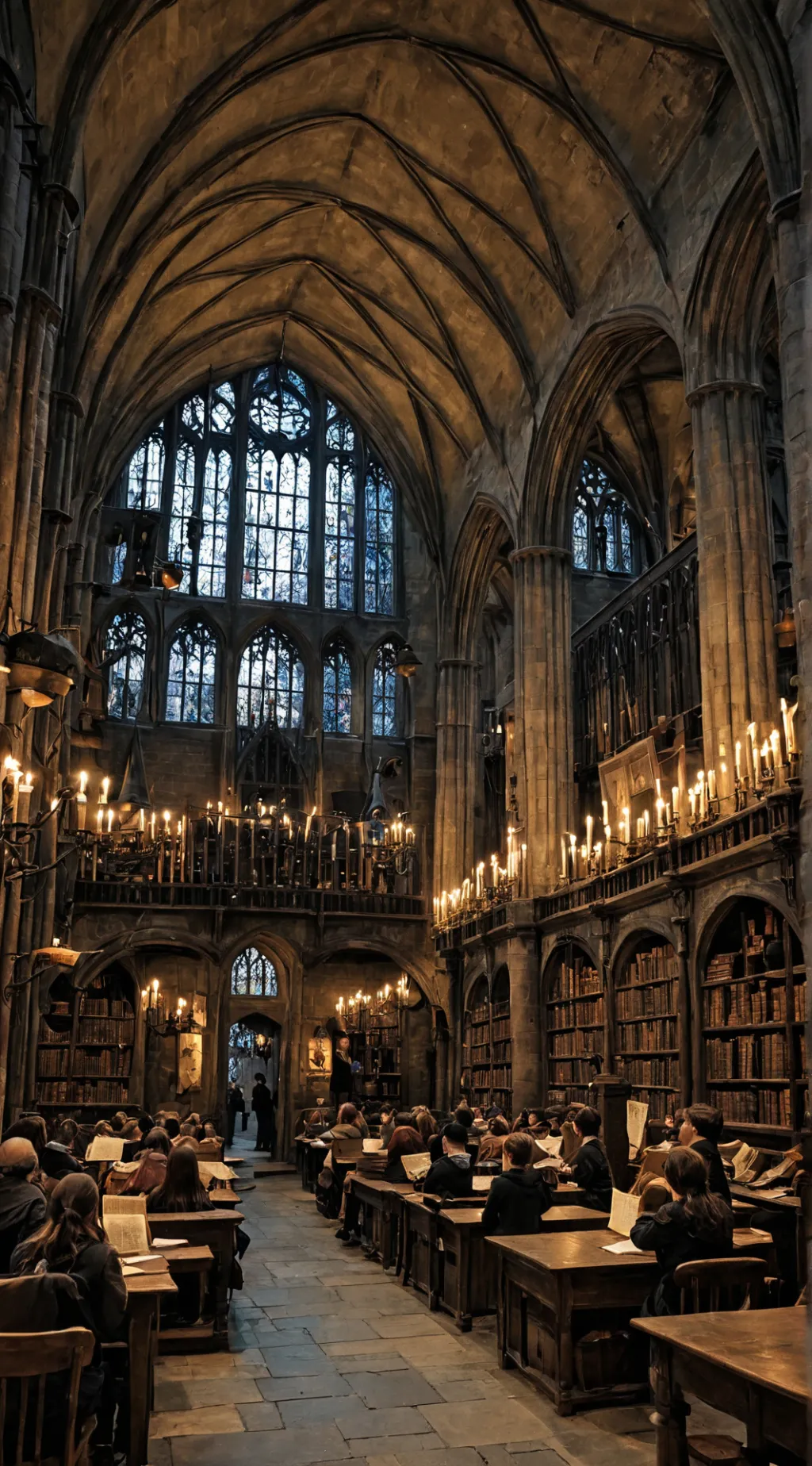 ai character: HOGWARTS!!!!! background