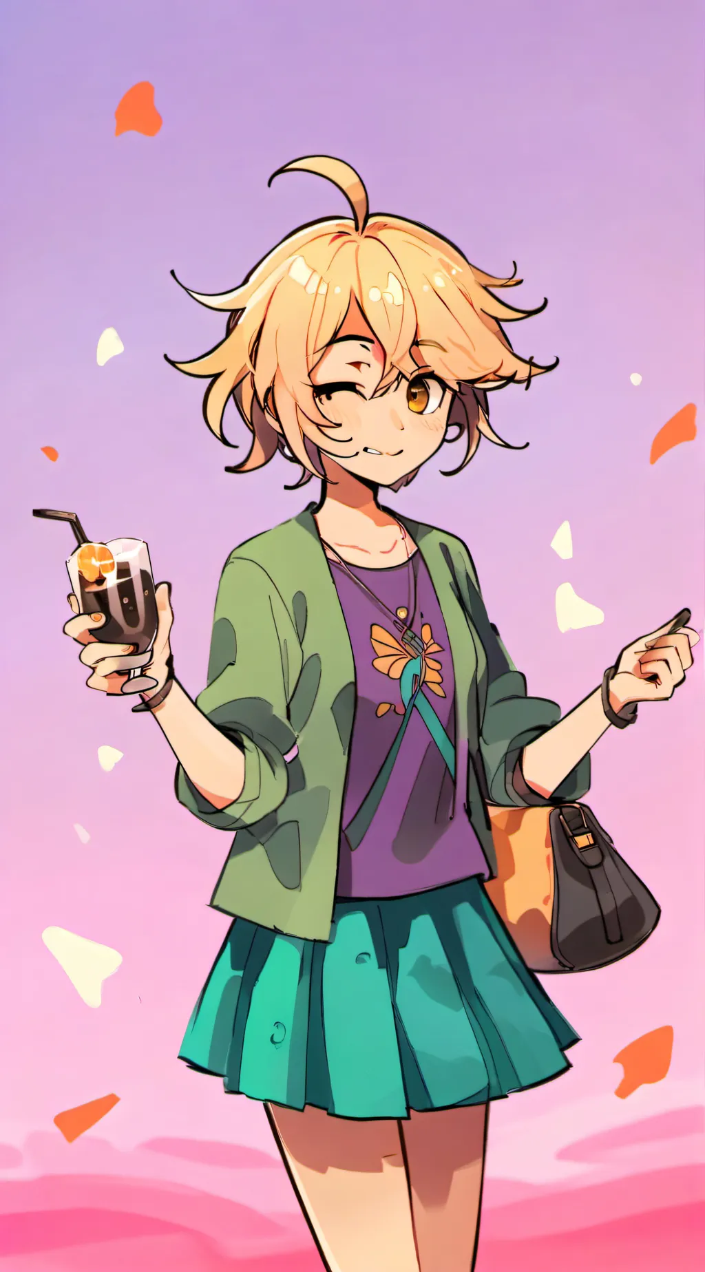 ai character: Kira background